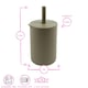 image 3 of Tiny Dining Baby Silicone Sippy Cup - 120ml  - Silver Sage Grey