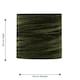 image 5 of Green Crushed Velvet 15.5cm Table Lamp Shade | Green | Small | 1