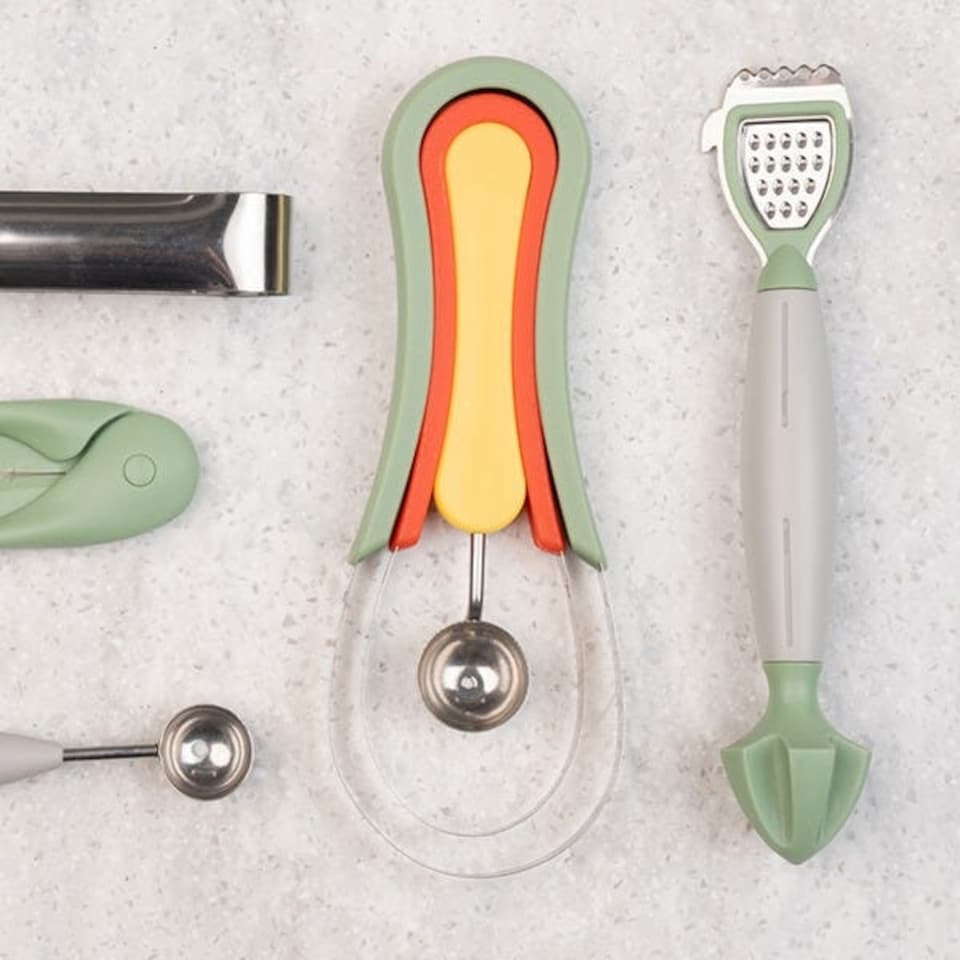 image 1 of Just The Thing Fruit Scoop Set