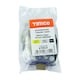 image 2 of Timco - Architectural Tubular Latch - Electro Brass & Satin Nickel (Size 78 case / 57 backset - 1 Each)