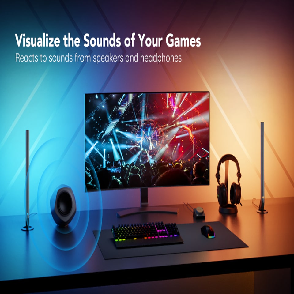 image 1 of Govee Smart Gaming Light Bars