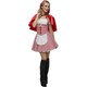 image 1 of Fever Womens/Ladies Little Red Riding Hood Costume - Red/White - M M