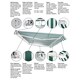 image 3 of 4.0m x 3.0m Retractable Manual Ivory Awning