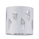 image 1 of Fern - White Cut Out 15.5cm Table Lamp Shade | White | Silver | Small | 1