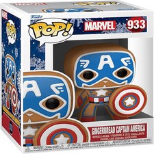 Funko Marvel Marvel Holiday Gingerbread Captain America POP Vinyl Figure