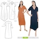 image 1 of Style Arc Maeve Dress Paper Sewing Pattern – Women’s Dress, UK Sizes 18–30, Intermediate