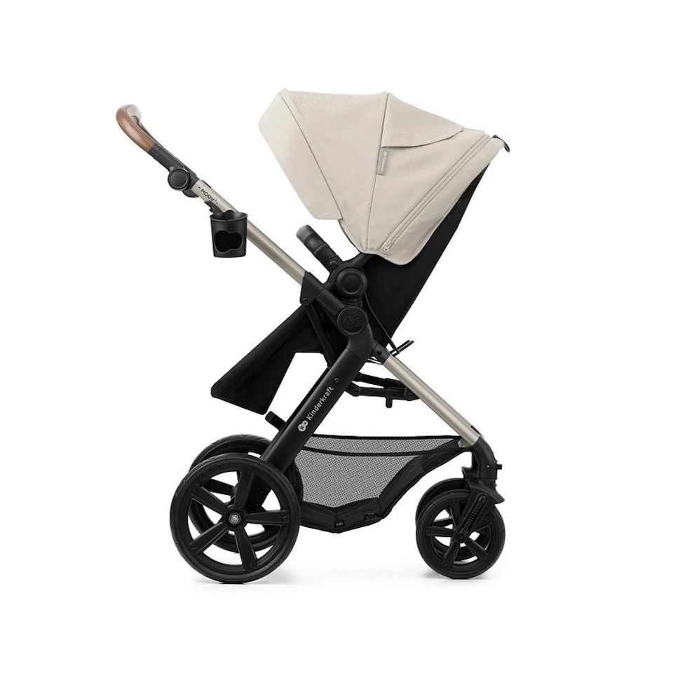 image 1 of Kinderkraft Travel System Moov 2 3In1 + Mink Pro Car Seat