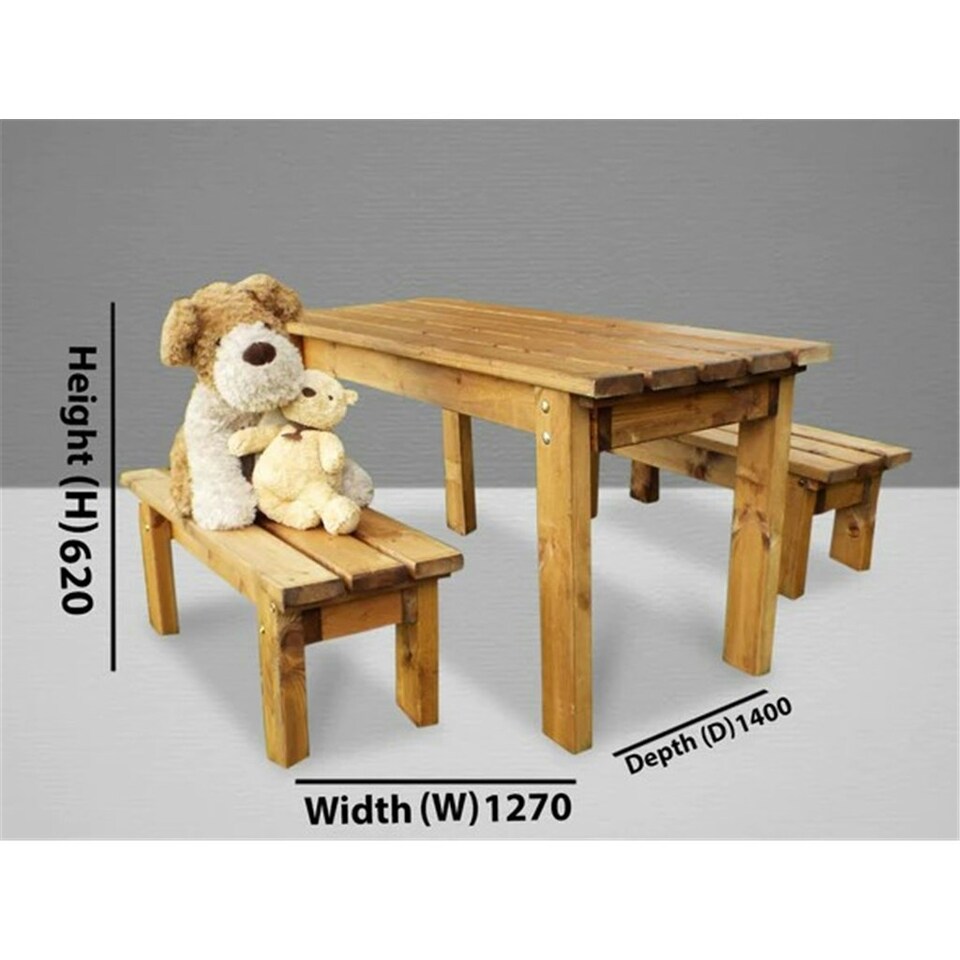 image 1 of Little One's Traditional Table Set