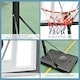 image 7 of HOMCOM Basketball Hoop 255-305cm Height Adjustable Stand with Wheels