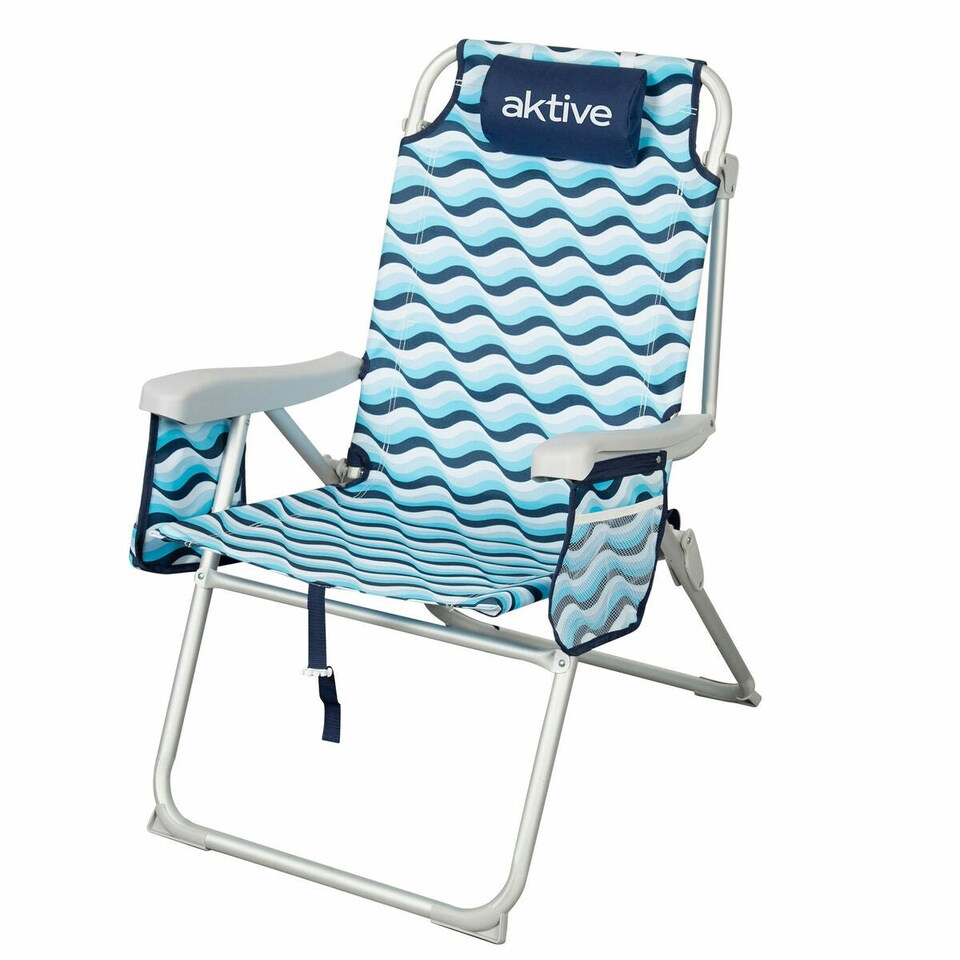 image 1 of Beach Chair Aktive 48 x 95 x 78 cm (2 Units) N/A