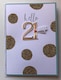 image 1 of Hello 21 Birthday Greeting Card