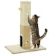 image 1 of PawHut 79cm Jute Scratcher Climber with Toy, Self Grooming Brush, Beige