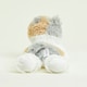 image 2 of Warmies Plush Ginger Cat Microwavable Weighted Teddy