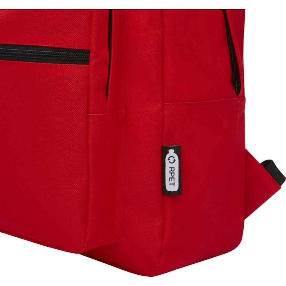 image 1 of Bullet Retrend Recycled Backpack - Red - One Size