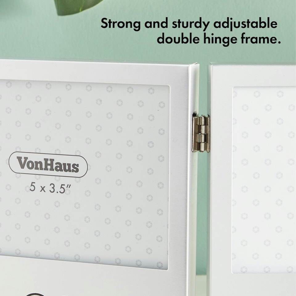 image 1 of VonHaus Baby Scan Photo Frame Multi-Photo Picture Frame Triple Photo