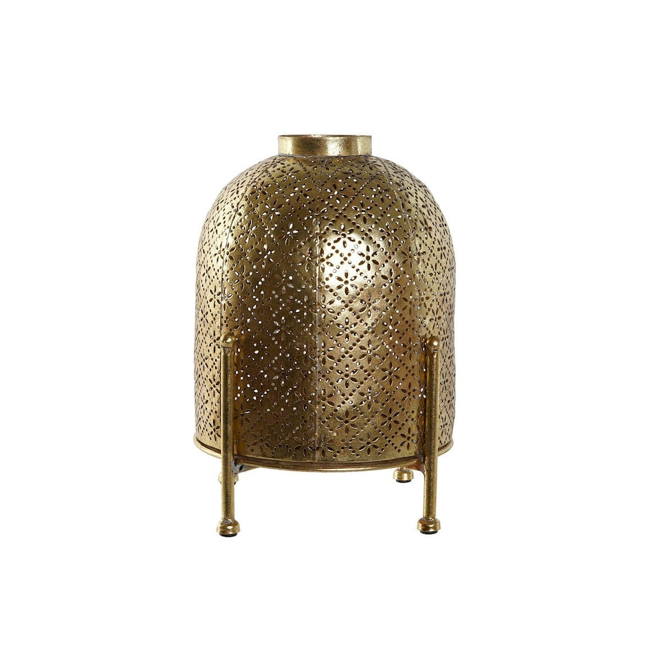 image 1 of Candleholder Home ESPRIT Golden Metal Crystal 19 x 19 x 24,5 cm N/A