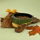 image 4 of HugglePets Legacy Leather Dog Collar - Khaki N/A | XL