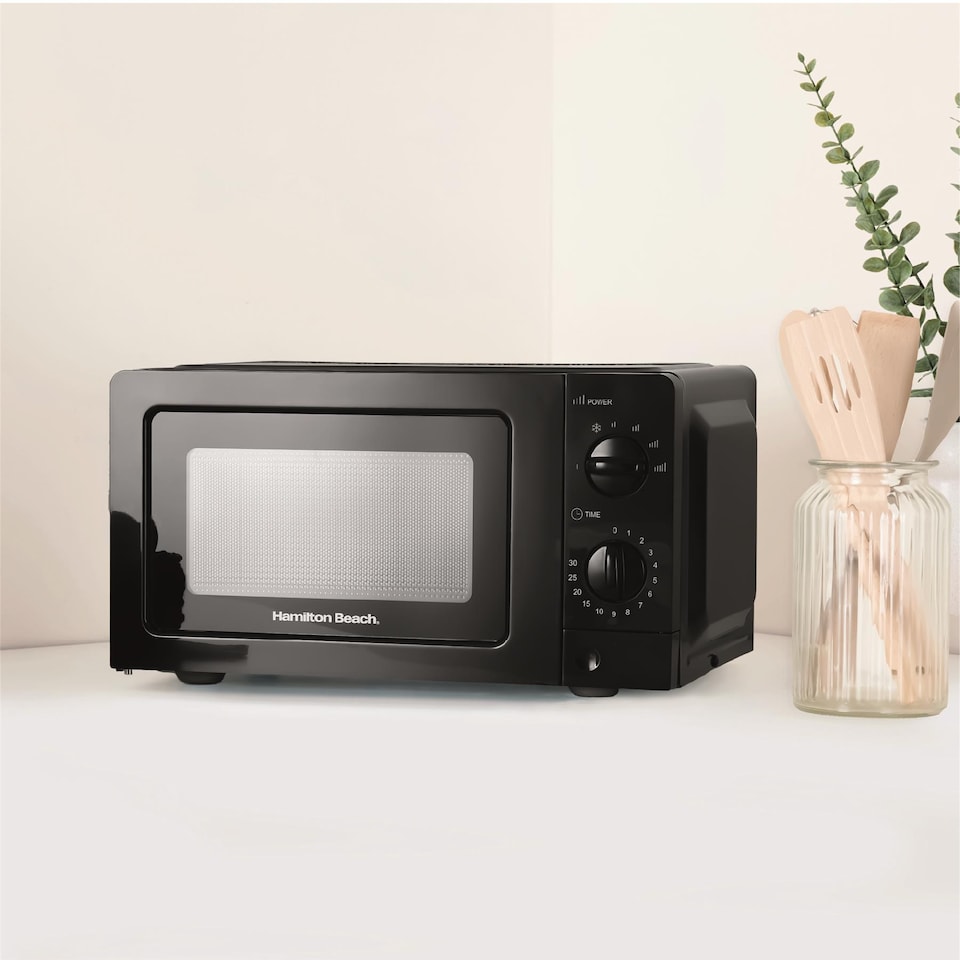 image 1 of Hamilton Beach 20L Standard Black Microwave