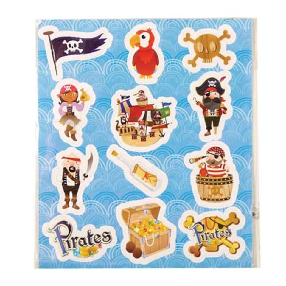 Pirate Sticker Sheet