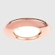 image 2 of ValueLights Pack of 6 GU10 Ceiling Downlight Fittings In Copper Finish - Complete with 6 x 5W GU10 Cool White LED Bulbs