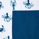 image 2 of Homescapes Blue Sea Animal 100% Cotton Apron | Blue | One Size