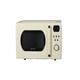 image 1 of Cookology Retro Microwave 800W Freestanding 20L - RETDD20CR Cream