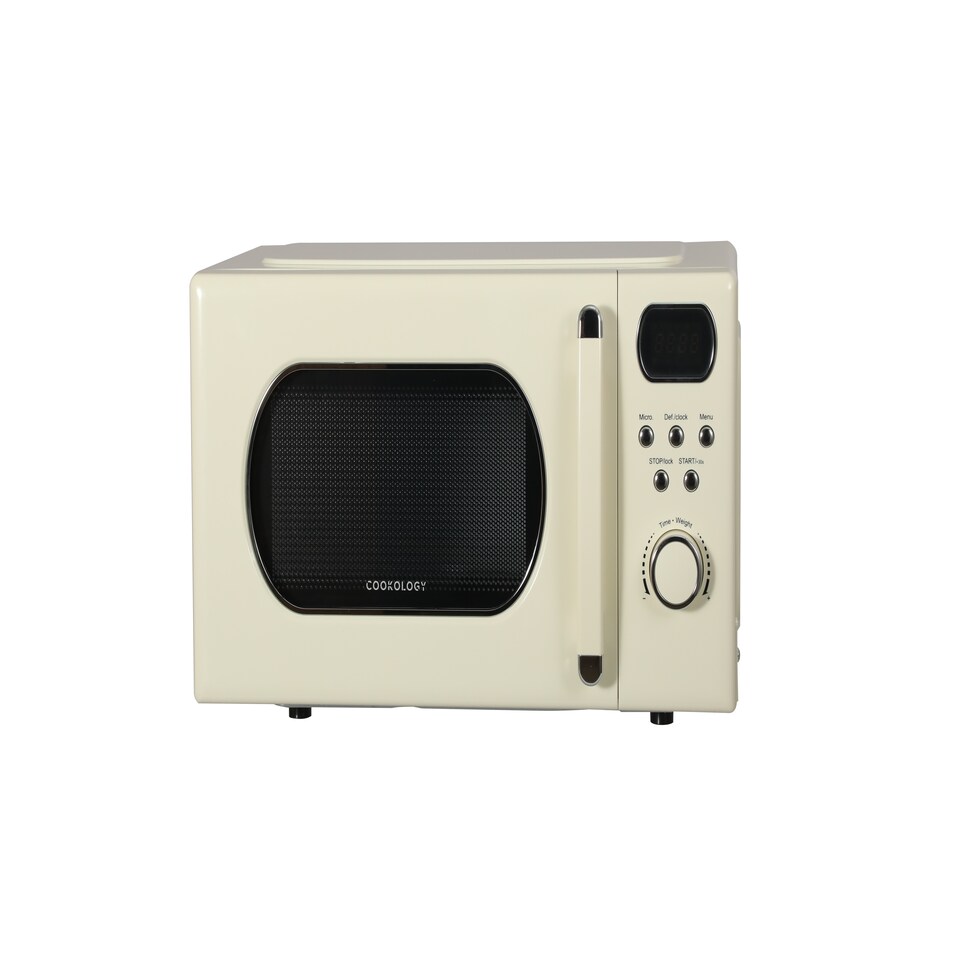 image 1 of Cookology Retro Microwave 800W Freestanding 20L - RETDD20CR Cream