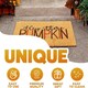 image 4 of Marco Paul Beige Coir 'Hey There Pumpkin' Doormat 60x40cm Autumn Welcome Mat