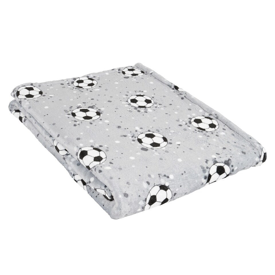 image 1 of Bedlam Football Throw Grey