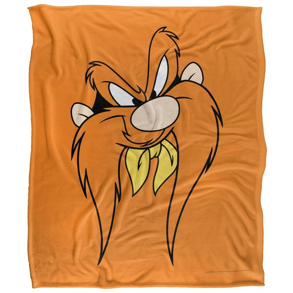 image 1 of Looney Tunes Yosemite Sam Blanket - Multicoloured - One Size