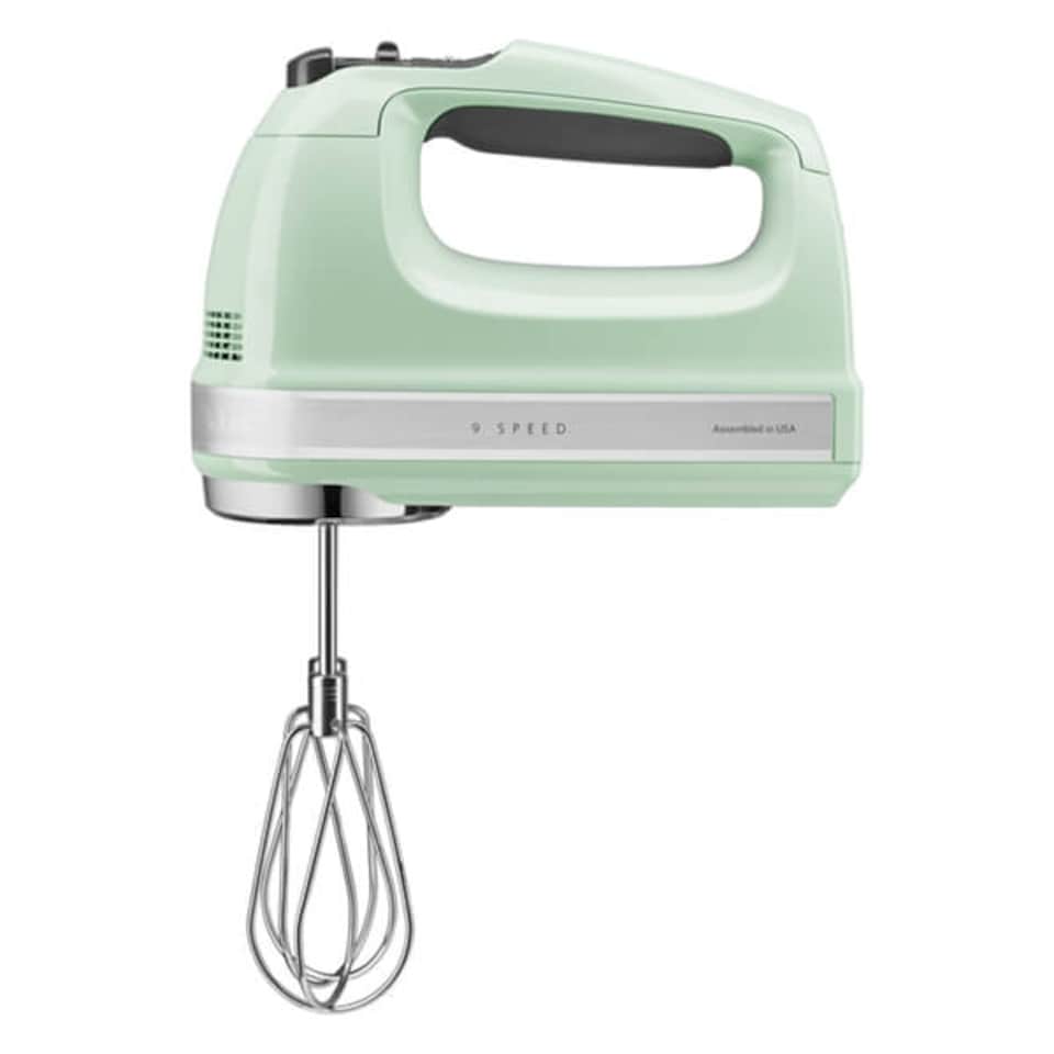 image 1 of KitchenAid 9 Speed Hand Mixer Pistachio | Green