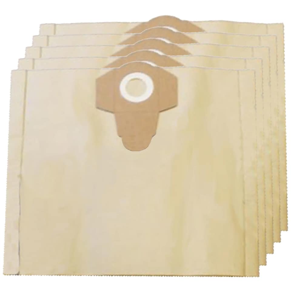 image 1 of SPARES2GO Dust Bags for Guild GWD16 Vacuum Cleaner (30L Capacity, Pack of 5)