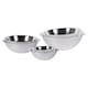 image 1 of Argon Tableware 6pc Stainless Steel Mixing Bowl Set