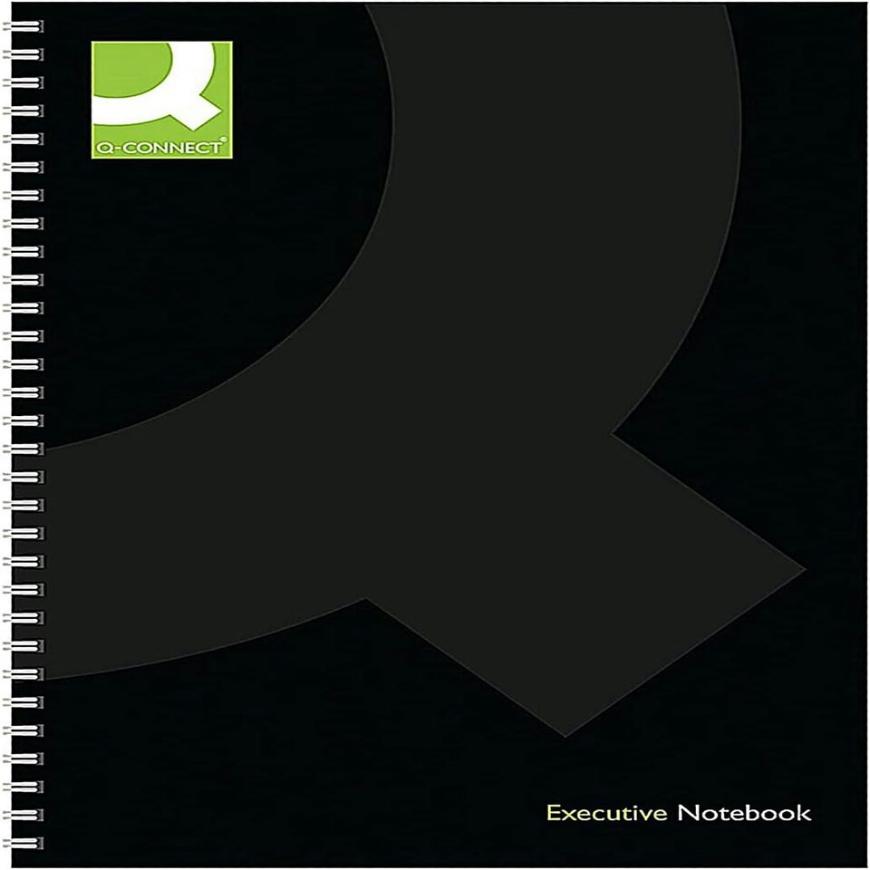 image 1 of Pack of 3 A5 Black Polypropylene Wirebound Books