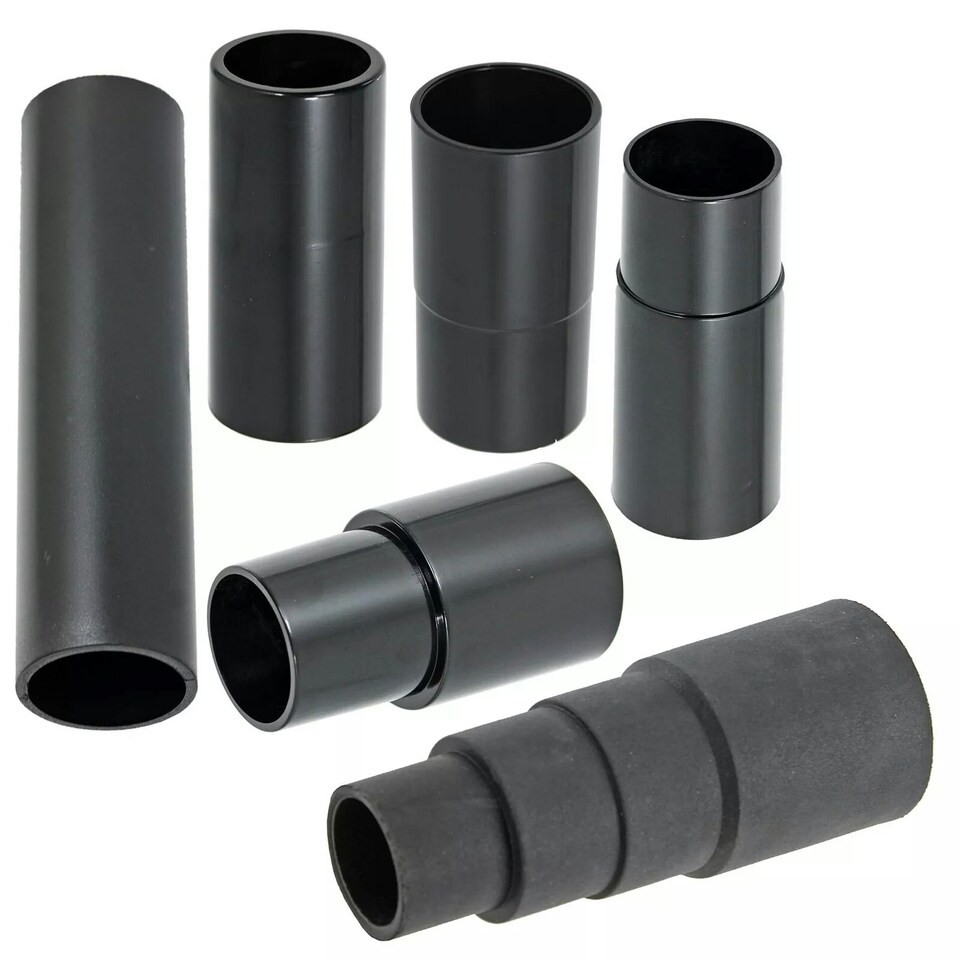 image 1 of SPARES2GO Universal Dust Extractor Adaptor Sander Power Tool Adapter 26 30 32 35 38 mm