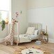 image 3 of Tutti Bambini Hygge Mini Cot Bed - Light Oak/White Sand