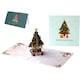 image 1 of Classic Xmas Tree Holiday Elegance 3D Pop Up Christmas Card