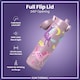 image 4 of Leak Proof Slim Water Bottle, Vacuum Insulated, 500ml (17oz) | Pink | Unicorn | One Size