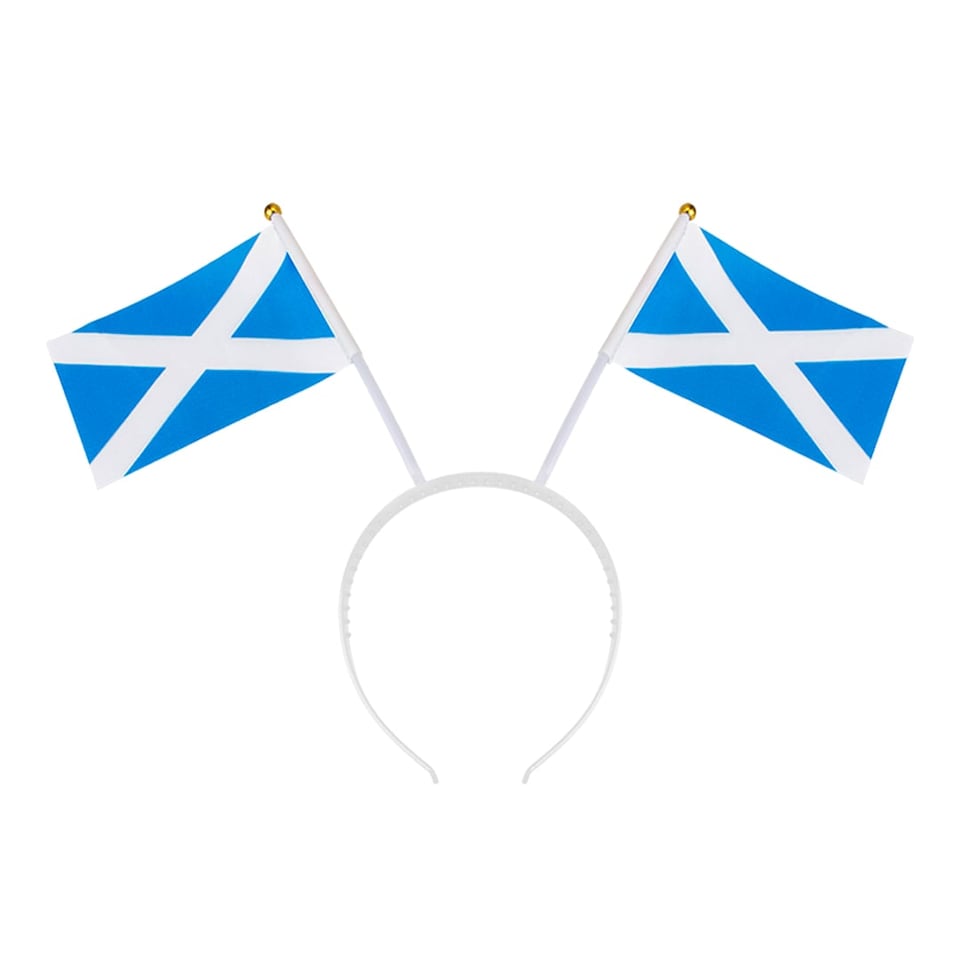 image 1 of Scotland Flag Headband Fancy Dress Accessory