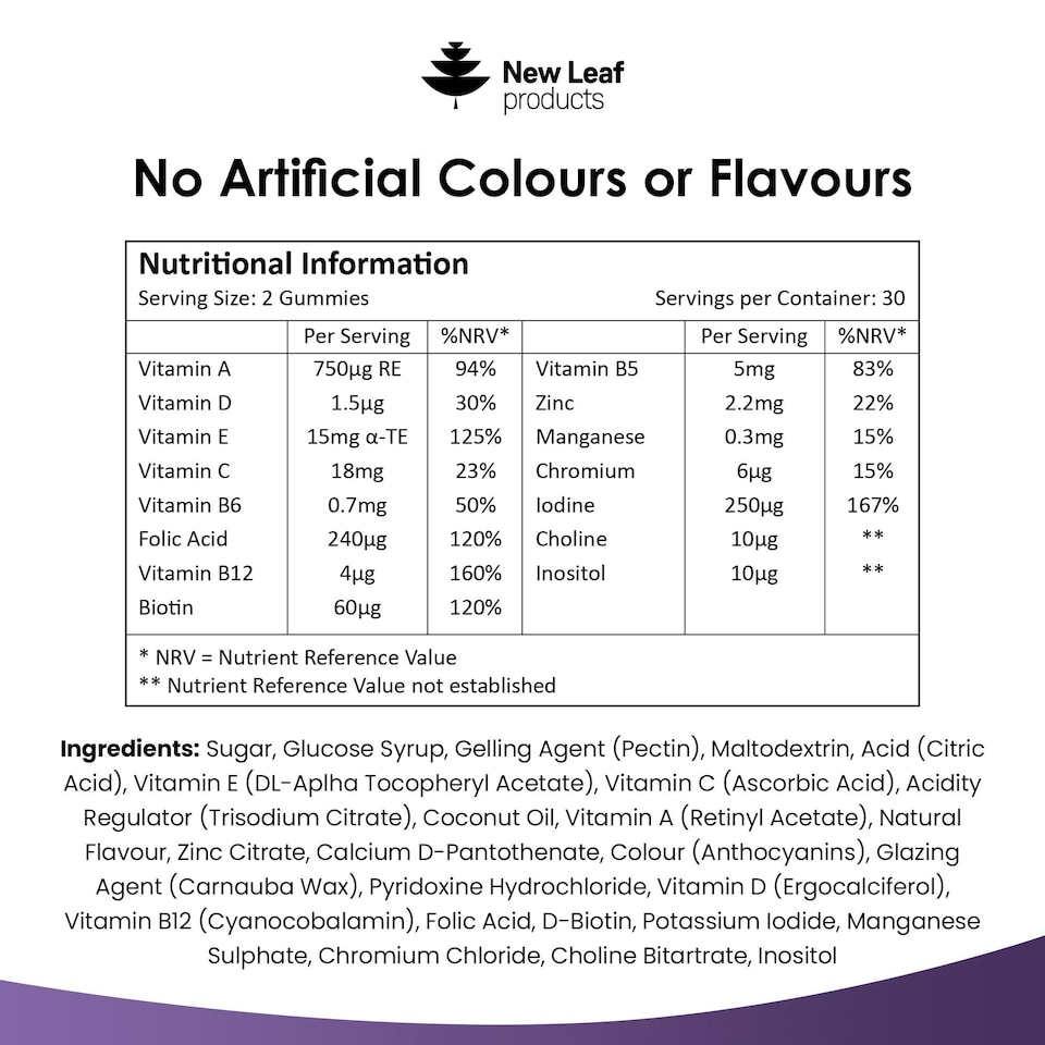 image 1 of Multivitamin Gummies for Men & Women 60 Gummys