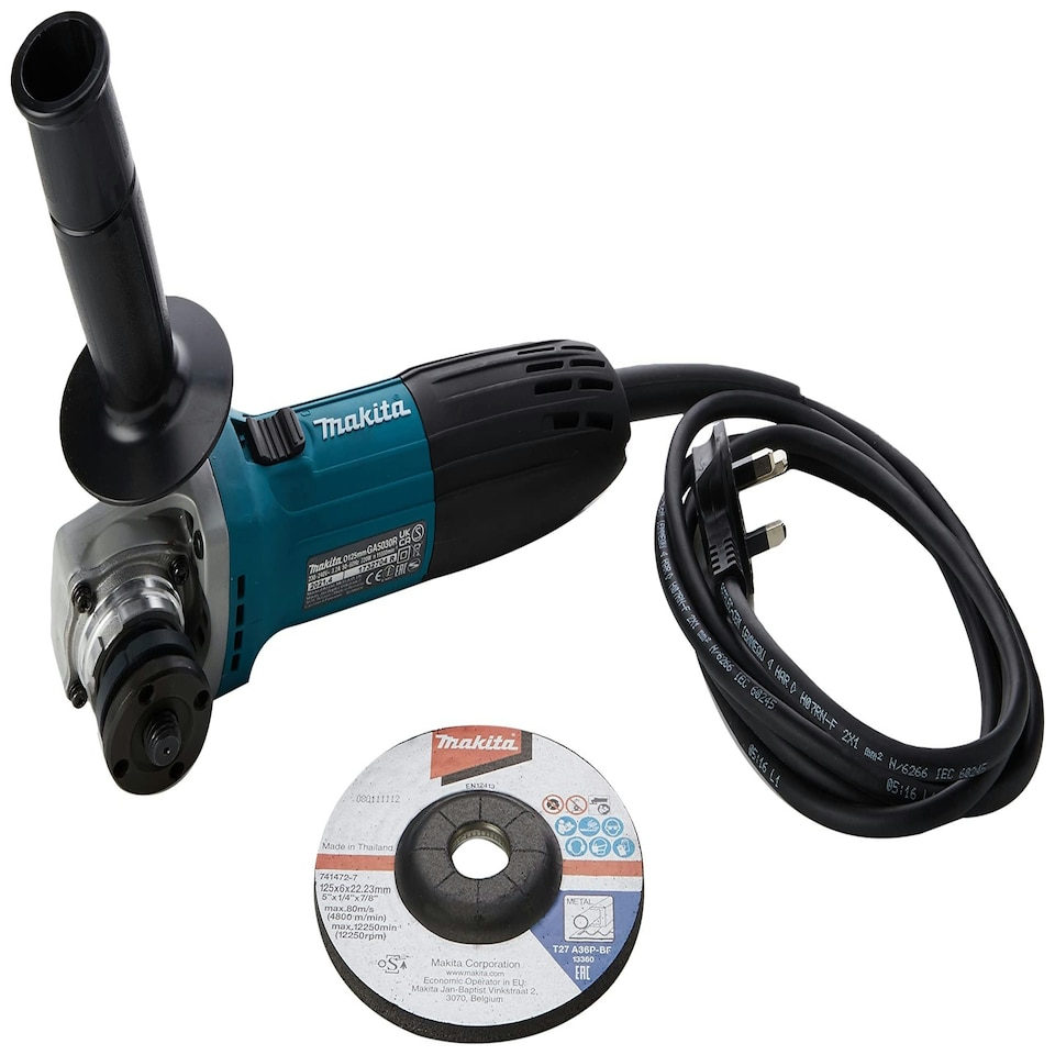 GA5030R 125mm Anti-Restart Angle Grinder 720W 240V - MAKGA5030R