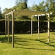 image 2 of Garden Pergola 6 Posts - Wood - L240 x W600 x H270 cm - Light Green