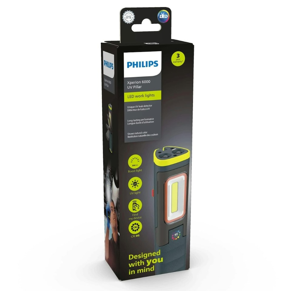 image 1 of Philips Xperion 6000 UV Pillar LED Work Light