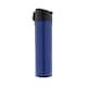image 2 of XD Collection Lockable Recycled Stainless Steel Vacuum Insulated Flask - Blue - One Size