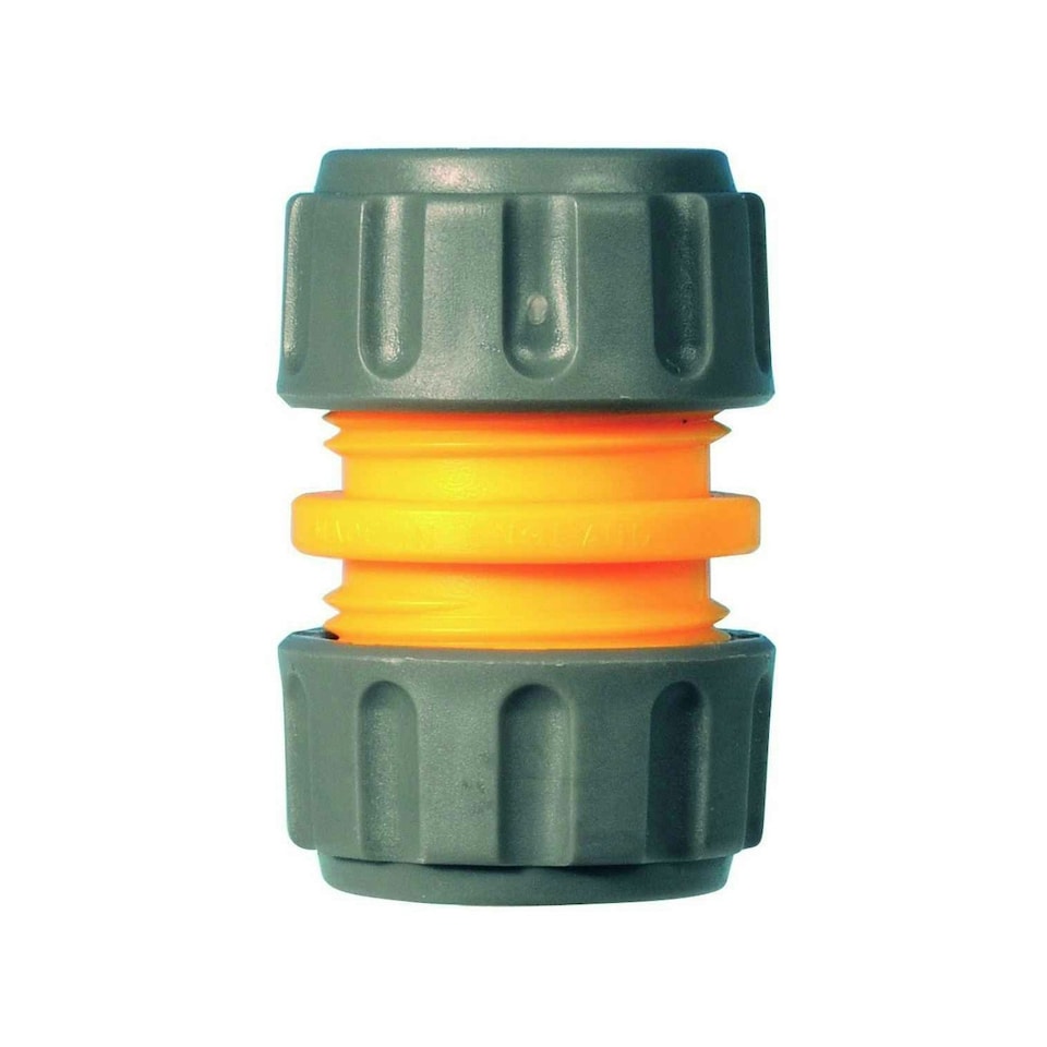 Hozelock Hose Repair Connector - Yellow/Grey - One Size