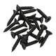 image 4 of 18in / 450mm Heavy Duty T Tee Hinges For Shed + Garden Gates Black Finish 6pc