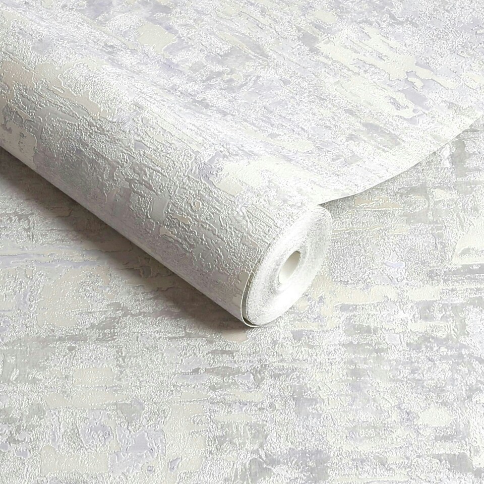 image 1 of Boutique Ornamental Texture Pearl Texture Wallpaper White | Cream