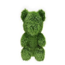 True Products Artificial Grass Topiary Bear Indoor Outdoor Garden Lawn Event Office Wedding Decor