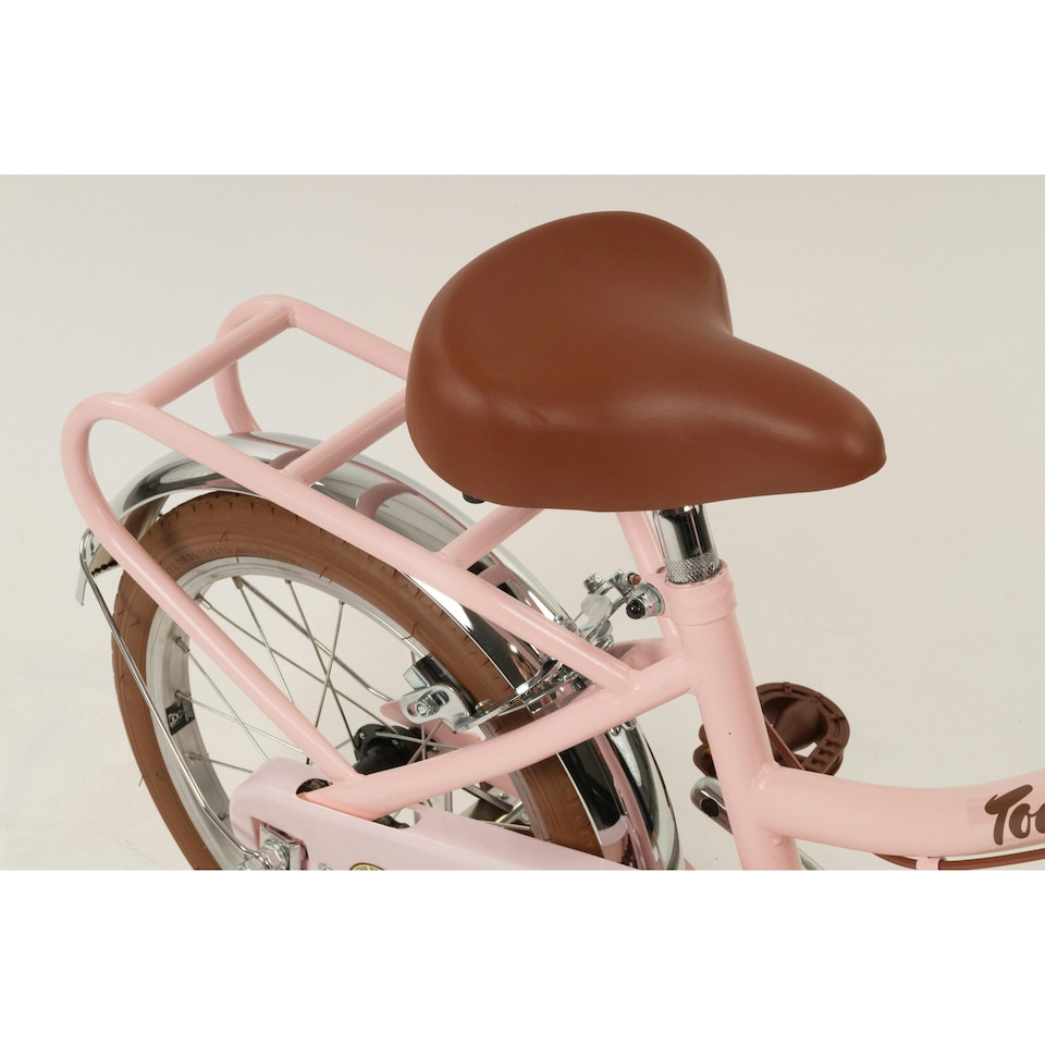 image 1 of Toimsa Kids Bike 16 inch Vintage Bicycle Pink
