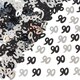 image 3 of 90th Confetti Black & Silver 14G 2PK